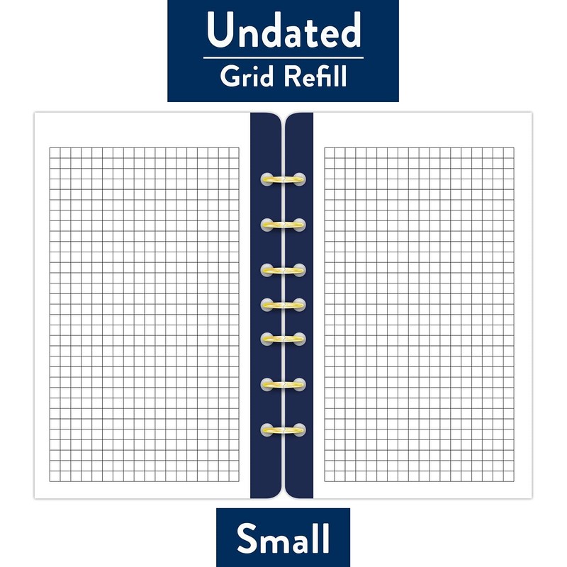 AT-A-GLANCE Simplified System by Emily Ley for AT-A-GLANCE, Undated Grid