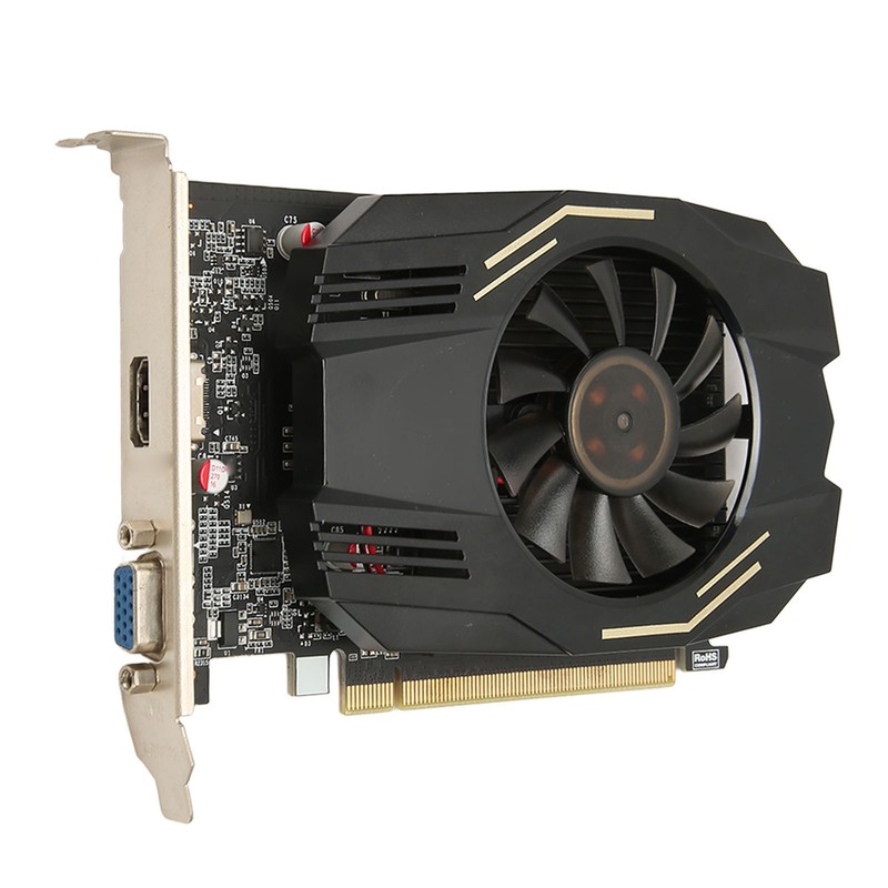 GT1030 2GB DDR5 64bit Graphics Card with Cooling Fan 3840x2160
