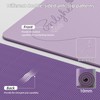 Extra Large Yoga Mat 10mm Thick, Wide & Long Non