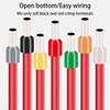 Teansic 400PCS AWG 16 Wire Ferrules Kit,16 Gauge(1.0mm²) Ferrule Connectors