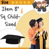 U. S. Toy Kindergarten Black Graduation Caps w/Gold Tassel, Preschool