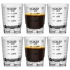 2 OZ 4 Features Shot Glasses Measuring cup Liquid Heavy