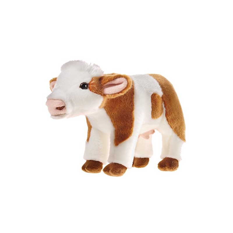 Heunec 274075 Petting Zoo Calf - Cream/Brown
