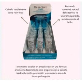 Nutrapel Ampolletas Keractive Pure Reestructuracion 12x15ml