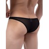 IKINGSKY Men's Cheeky Briefs See Through Bugle Bikini Underwear Lace