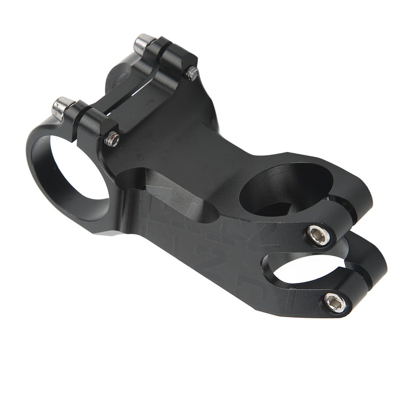 Bike Stem Aluminium Alloy Black Mountain Bike Handlebar Riser Negative
