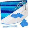 BESPORTBLE 2pcs Non-Slip Swimming Pool Ladder Mat Waterproof Anti-Skid Pad