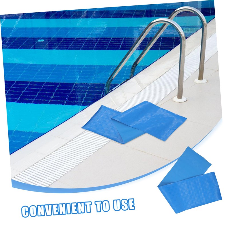 BESPORTBLE 2pcs Non-Slip Swimming Pool Ladder Mat Waterproof Anti-Skid Pad