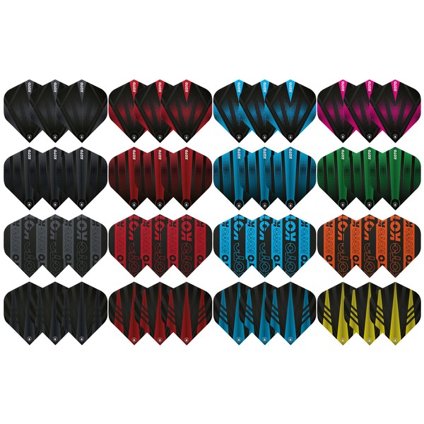 KOTO darts Flight Collection Standard (16 sets - 48 pieces),