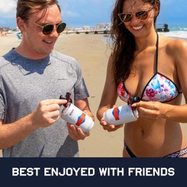 The Krak'in 2.0 - Innovative Shotgun Tool with Built-in Funnel - Great for Golf Course, Beach, Grad, Bachelorette Party, College House Party, Spring Break, Snowboarding, etc.