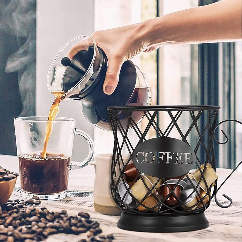 Coffee Capsule Basket, Coffee Capsules Storage, Perfect Coffee Dispenser, Large