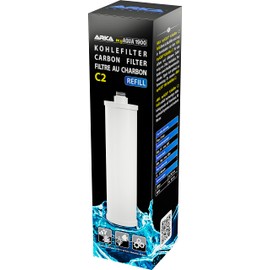ARKA myAqua 1900 Carbon Filter C2 Refill Unit - Provides Pure Water by Removing Dirt Particles, Chlorine, Pesticides and Other Impurities