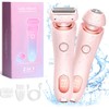 Dermave Bikini Shaver, 2 in 1 Electric Bikini Trimmer, IPX7