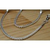 [100 Pieces] Venetian Necklace, Men's Necklace, Silver Chain, Silver Necklace,