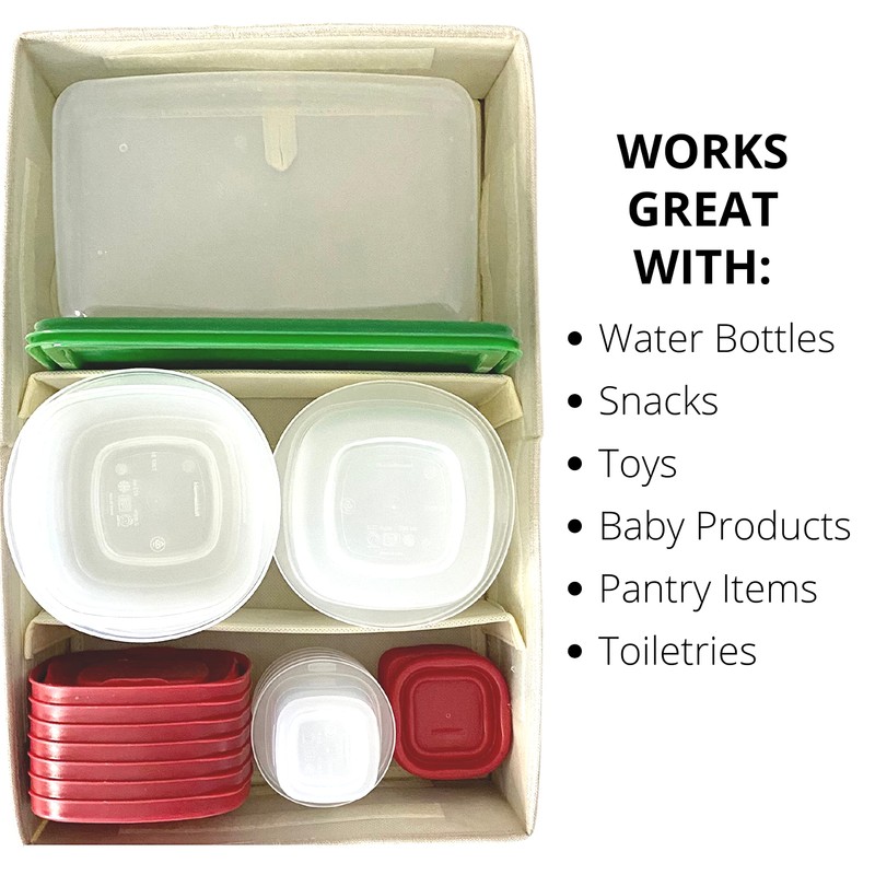 HappiBox Food Storage Container Organizer Box – A Kitchen Drawer