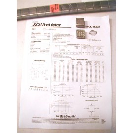Mini-Circuits Labs MIQC-895M I/Q Modulator RF Part, NOS REDUCED