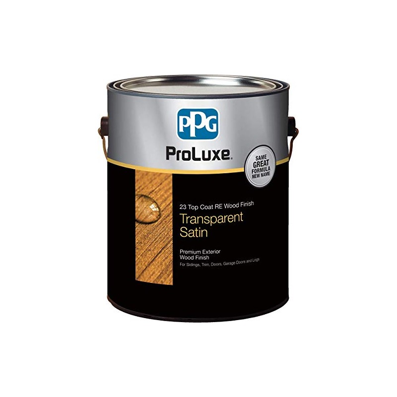 PPG ProLuxe 23 Top Coat R.E. Wood Finish, 1 Gallon,