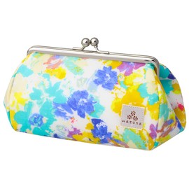 watona Laminated Cosmetic Pouch, Cosmetic Pouch, Travel Pouch, 5 Inch Pouch, Waterproof, Shockproof, Slim,, Clair