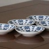 Kutani Ware Blue Style No. 4 Plate Set (Set of