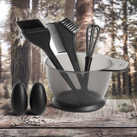 Scissors for home perm, clip for perm, dye container, 5-piece dyeing tool set, self-dyeing tool set, 1 dyeing comb set, see detailed page / 가정용 파마용가위 파마용클립 염색용기 염색도구 5종 세트 셀프염색도구세트 염색 염색빗세트 1개 상세페이지 참조
