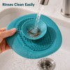 Anti-Blocking Drain Strainer for Bathroom & Kitchen - Flexible TPR