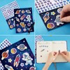 Space Diary Set - Luminous Notebook Gift for Boys Children