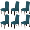 H.VERSAILTEX Velvet Dining Chair Covers Stretch Chair Covers for Dining