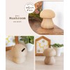 [High-quality Ceramic × Wood Grain Interior] Piggy Bank Money Bank