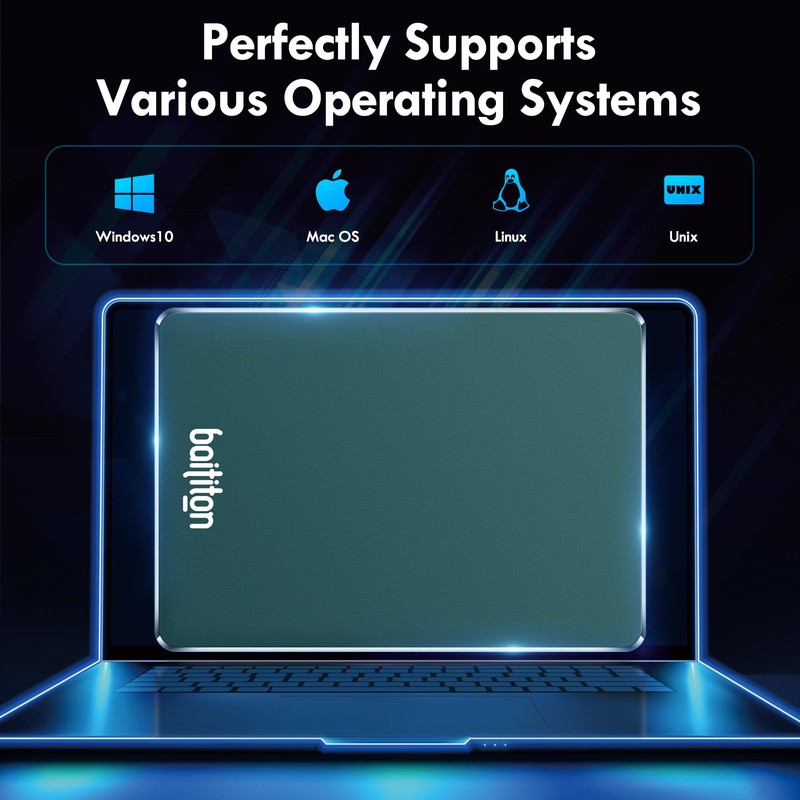 BAITITON 480GB SSD 3D NAND Flash SSD 2.5 Inch SATA