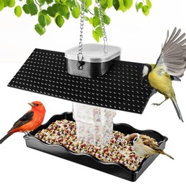 Bird Feeder, Bird Feeder House, Bird Feeder for Hanging, Bird Feeder for Hanging, Foldable for Balcony, Garden, Patio