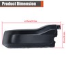 labwork Black Rear Bumper End Caps Right Passenger Side Bumper