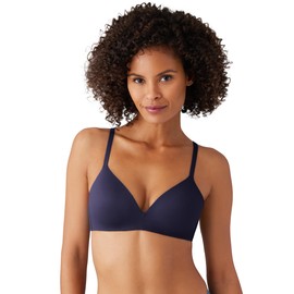 Wacoal Women's How Perfect Wire Free T-Shirt Bra, Eclipse, 38D