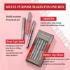 3PCS Lip Makeup Set – Matte Lipstick, Peel-Off Lip Liner