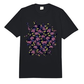 Men Women Elderberry Fruit Botanical Design Lover Gardening Comfort Colors Adult Heavyweight T-Shirt