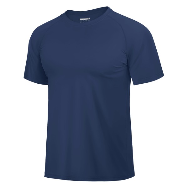 MAGCOMSEN Mens Sun Shirts Quick Dry Breathable T-Shirts UPF 50+