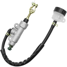 Rear Brake Master Cylinder Fit For Suzuki DR-Z250 RM65 RM100 RM125 RM250 RMX250, With Brake Fluid Reservoir (8mm Pin)