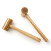 WUTA Rawhide-head Mallet Leather Hammer Stamping Jewelry Leather Worker Craft