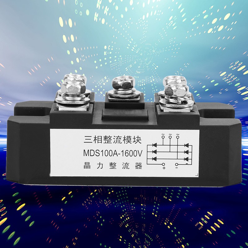 MDS-100A 1600V 5 Terminals 3 Phase Full Wave Diode Module