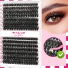 Kit De Extensiones De Pestañas Efecto 3d 40d+60d+80d Mixtas