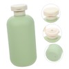 Sosoport 3pcs Refillable Shower Gel Dispenser Containers Convenient Travel Shampoo