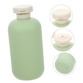 Sosoport 3pcs Refillable Shower Gel Dispenser Containers Convenient Travel Shampoo Bottles with Flip Cap for Home Hotel and Dormitory Use Pe Material