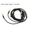 Goshyda Headphone Cable 4.4mm to Dual 3.5mm Headset Sound Cable