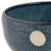 Koyo Pottery Gran Blue Polka Dot Soup Bowl 20107