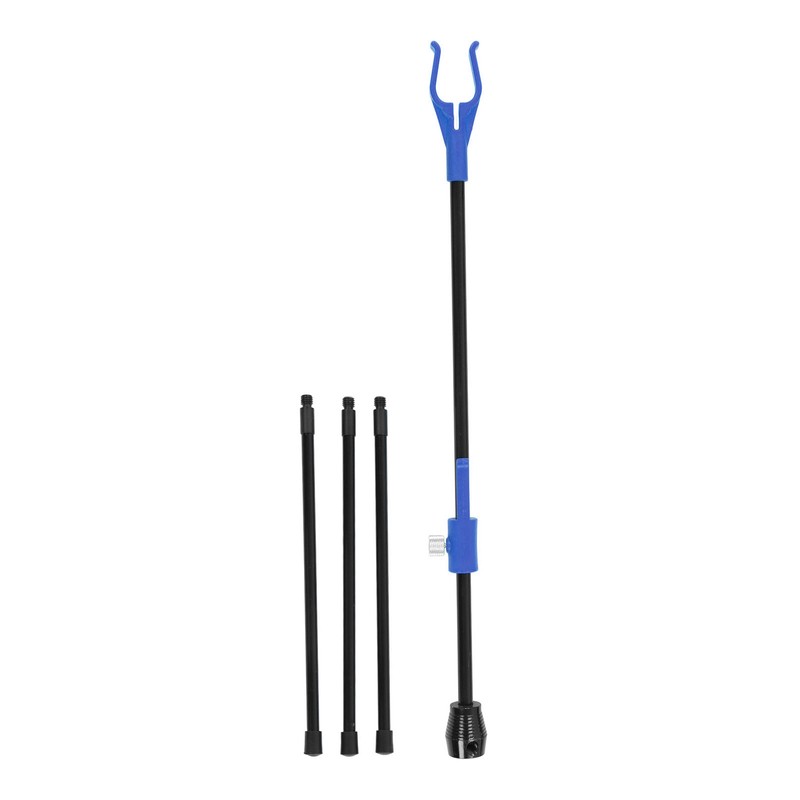 Recurve Bow Stand Adjustable Glass Fiber Rod Archery Bow Holder