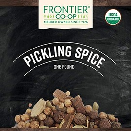 Frontier Co-op Pickling Spice, Certified Organic, Kosher, Salt-Free, Non-irradiated | 1 lb. Bulk Bag