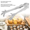QANYEGN Eagle Claw Style Ice Tongs, Stainless Steel Ice Tongs,