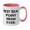 Fun Seal Point Cat Gifts, Best Seal Point Mom Ever,