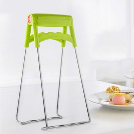 Premium Quality Stainless Steel Hot Bowl Clip Pot Foldable Dish Holder Steamer Lifter Picker Heat Insulation Plate Tong Anti-hot Clamp Gripper