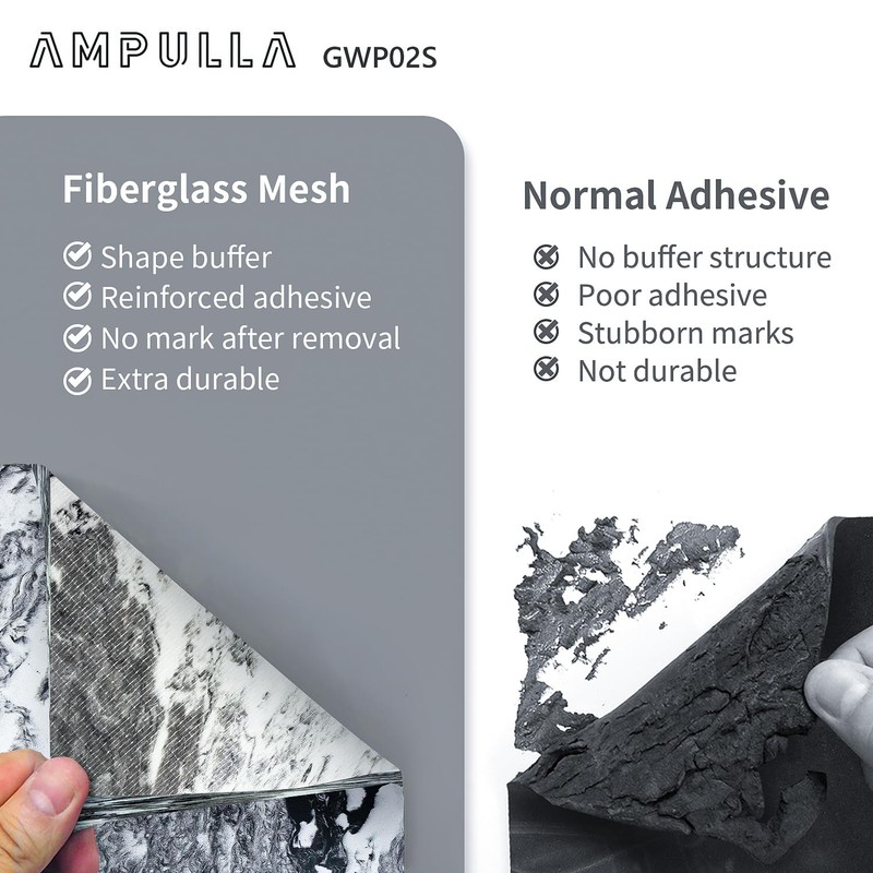 AMPULLA Garage Smith GWP02S Garage Wall Protector Car Door Protectors,