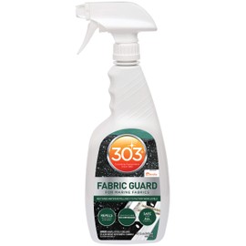 303 Marine Fabric Guard - Restores Water and Stain Repellency To Factory New Levels, Simple and Easy To Use, Manufacturer Recommended, Safe For All Fabrics, 32oz (30604CSR)